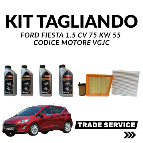Kit tagliando ford fiesta 5 - tagliando,