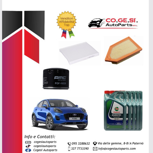 Kit tagliando ford puma 0 - kit,