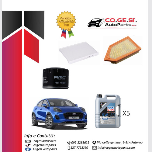 Kit tagliando ford - tagliando, puma