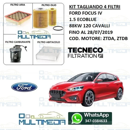 Kit tagliando filtri - kit,