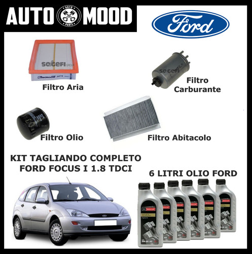Kit tagliando ford focus 8 - ford, 1.8