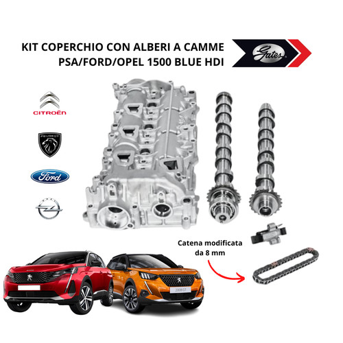 Kit coperchio alberi camme - kit, a